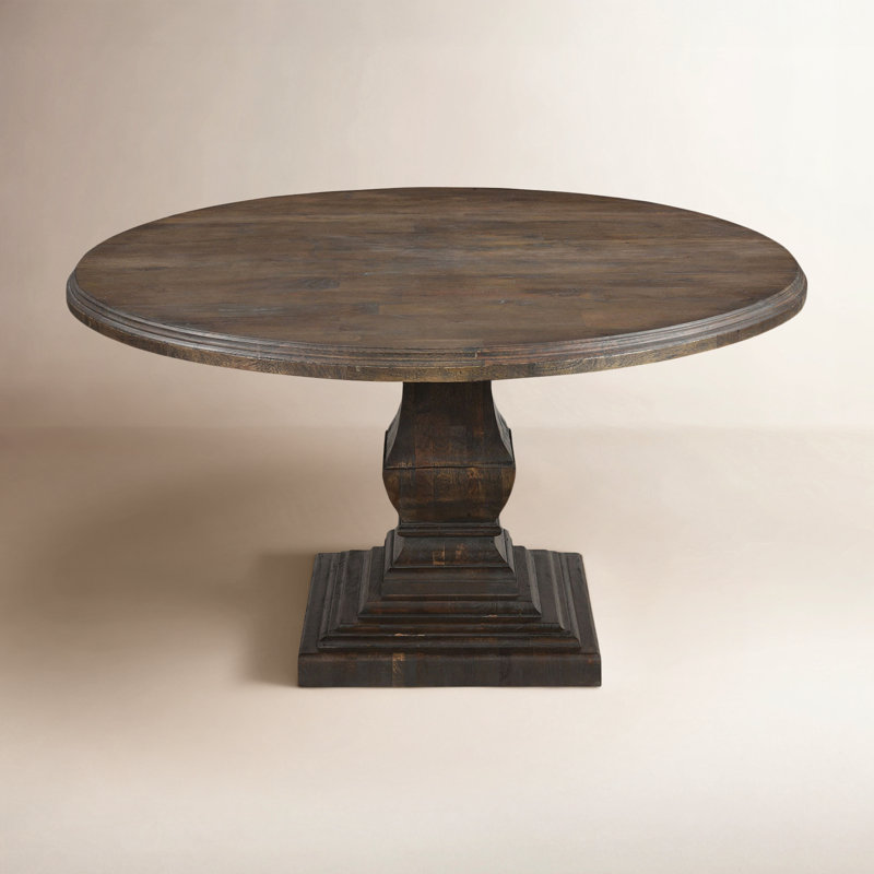 Birch Lane™ Colbourne 48" Round Dining Table In Weathered Mango ...